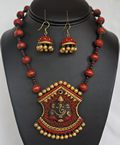 Clay Indian jewellery